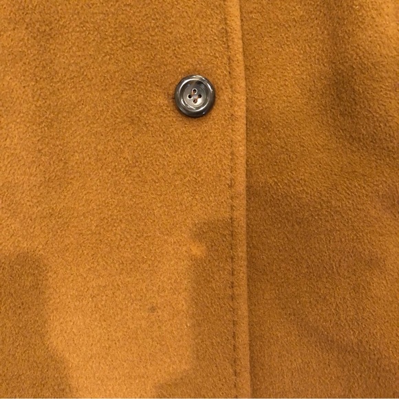 Bernardo Design Brown Wool Pea Coat - Picture 6 of 10